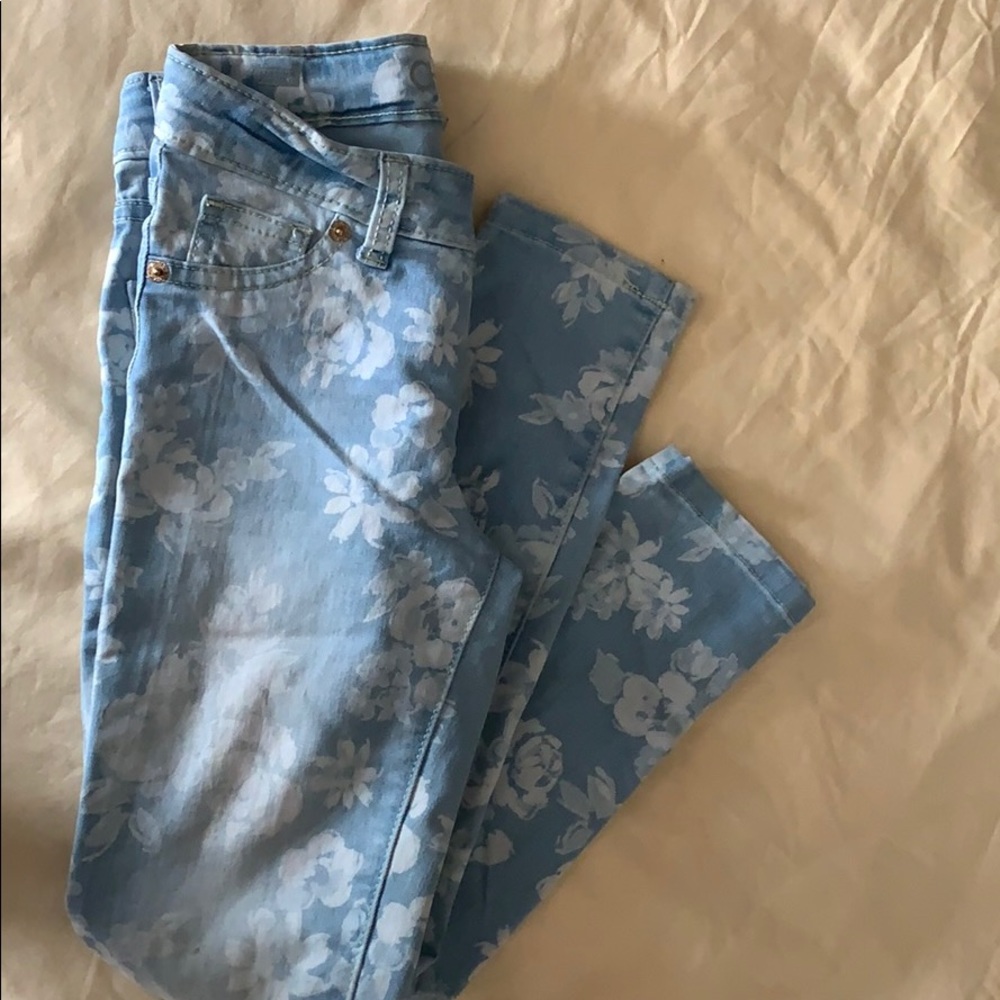Cherokee flower print Jeans for kids